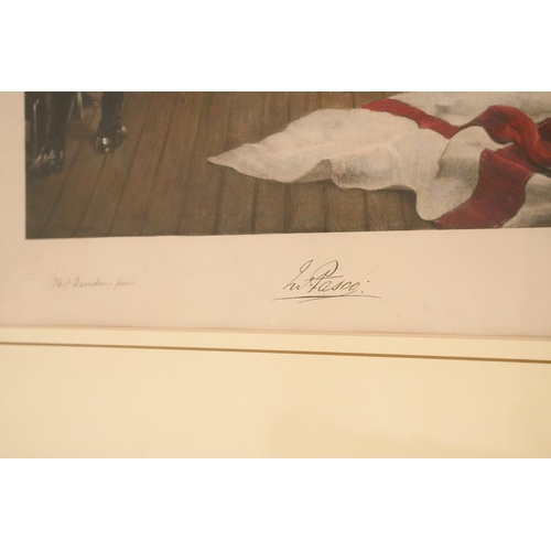 399 - AFTER THOMAS DAVIDSON, (Act. 1863-1903, BRITISH)
Nelson's Last Signal at Trafalgar, hand coloured pr... 