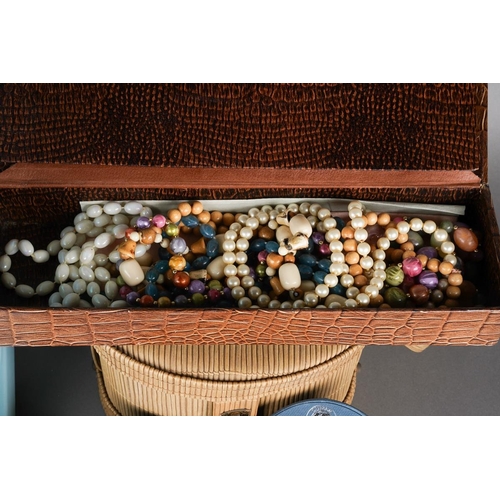 496 - A box of twenty three boxes of Eternal Collection costume jewellery and a small quantity of other co... 