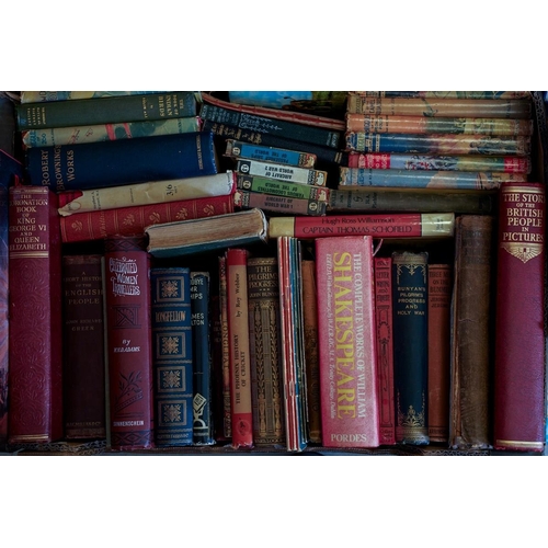 695 - A large collection of books to include Royal commemorative, Biggles stories published by Dean & son ... 