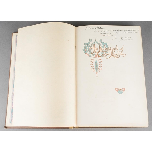 696 - The Rubaiyat of Omar Khayyam published by George Harrap & co, London, Printed by Vincent Brooks Day ... 
