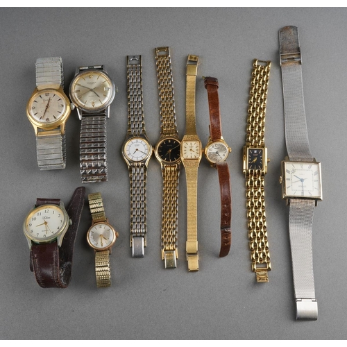 1045 - Collection of ladies and mens watches to include Excalibur, Geneve, Sekonda, Citizen etc. ( 1 bag)