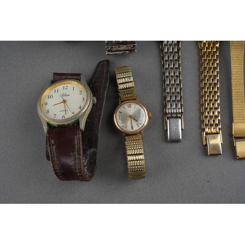 1045 - Collection of ladies and mens watches to include Excalibur, Geneve, Sekonda, Citizen etc. ( 1 bag)