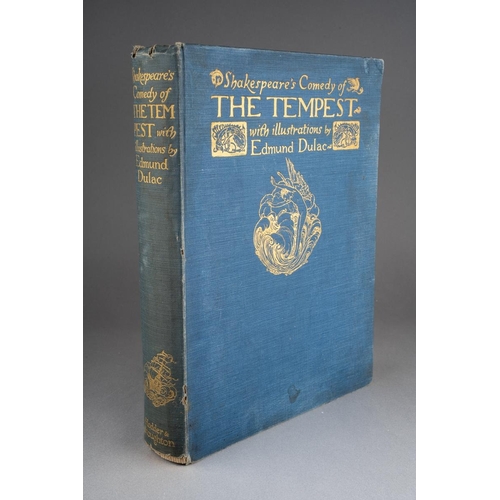 81 - Dulac (Edmund, illustrator) Skakespeare Comedy of THE TEMPEST., Hodder & Stoughton London,  circa 19... 