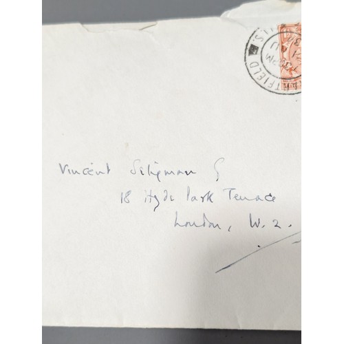 85 - Milne (Alan Alexander), a handwritten letter to