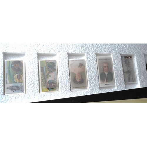 98 - Eighteen boxed Card Collectors Society sets of reproduction cigarette cars, comes with paper holders... 