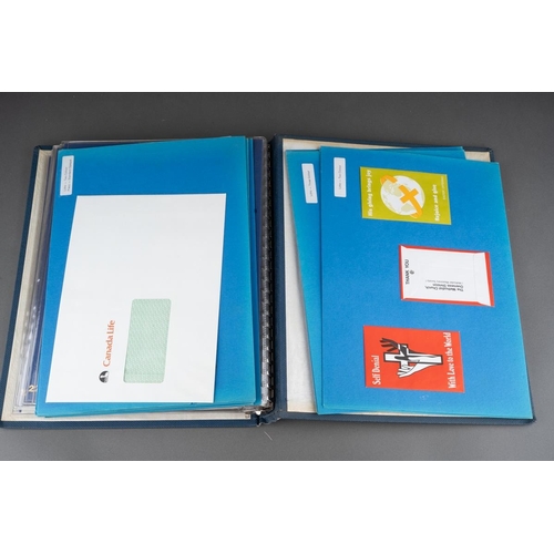 133 - A vintage Wiggins Teape Overseas Sales Prestige Stationery, no 50,  binder of stationery specimens i... 