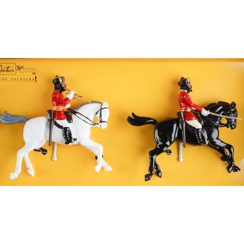 160 - Britains toy soldiers Special Collectors Edition of Dragon Guards and Governor Generals, boxed, neve... 