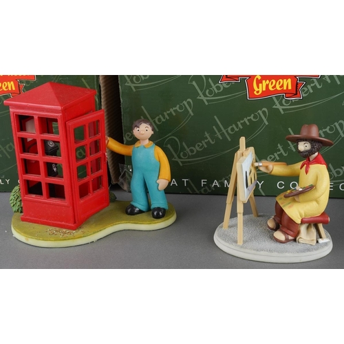 257 - Robert Harrop - 5 boxed figures from The Camberwick Green Collection comprising Mollys car ( limited... 