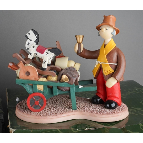 257 - Robert Harrop - 5 boxed figures from The Camberwick Green Collection comprising Mollys car ( limited... 