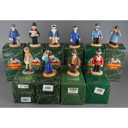 259 - Robert Harrop - 10 boxed figures from The Camberwick Green Collection comprising Major Grout, Jonath... 