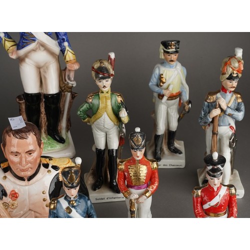 306 - Two Replica Terracotta standing Chinese Warriors, 38cm high approx one af, one with repair to neck.
... 