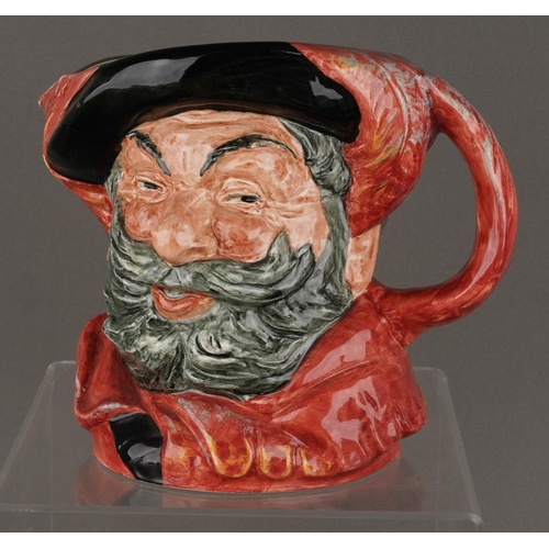 329 - A box of eight 20th century Royal Doulton, Beswick, Sylvac and other Staffordshire character and tob... 