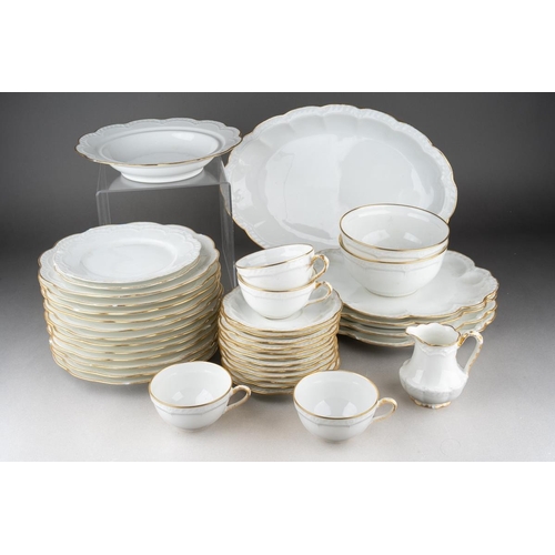 352 - A Haviland & Co Limoges mainly pattern 553 part dinner service, retailed by H G Stevenson Manchester... 