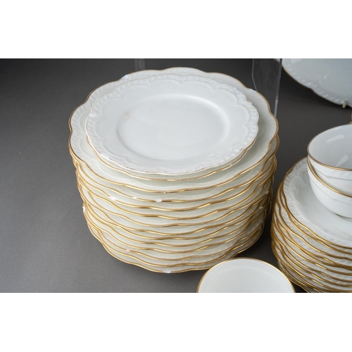 352 - A Haviland & Co Limoges mainly pattern 553 part dinner service, retailed by H G Stevenson Manchester... 