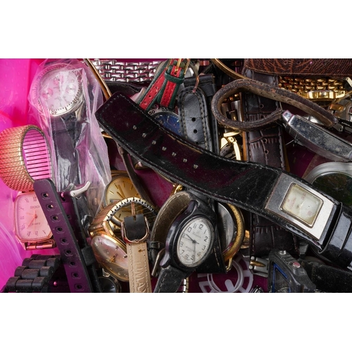 602 - A collection of various battery operated dress watches to include Sekonda, Touch, Bench and others. ... 