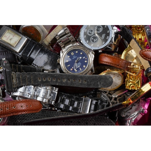 602 - A collection of various battery operated dress watches to include Sekonda, Touch, Bench and others. ... 