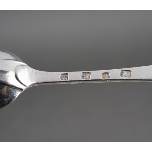 625 - A set of nine Hanoverian Pattern teaspoons, each engraved with a crest, by Tessiers Ltd, London, 196... 