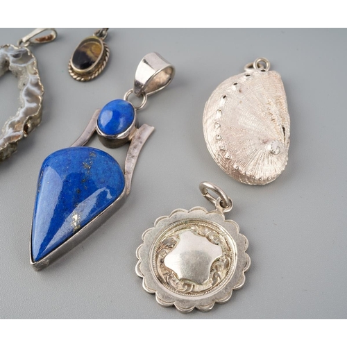 779 - A collection of silver and white metal jewellery. Approx gross weight 26 grams.