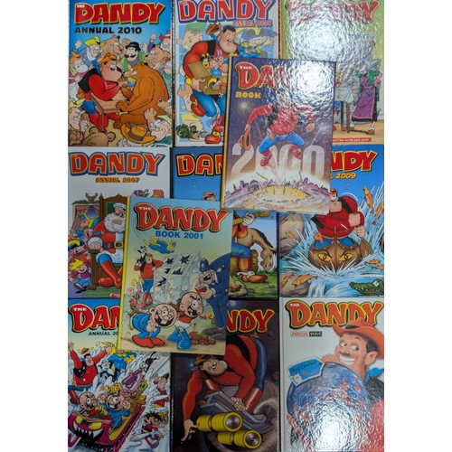 82 - Eleven Dandy Annuals from 2000 to 2011, all individually wrapped [11]