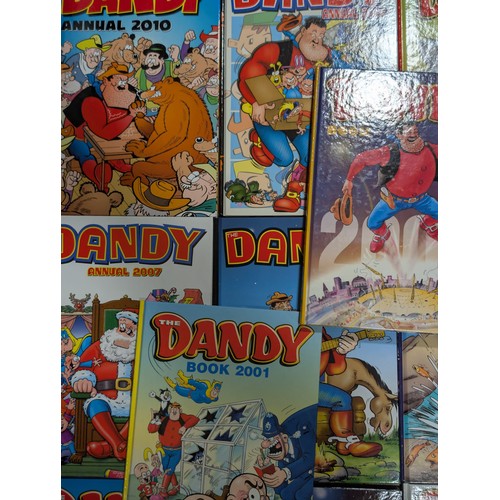 82 - Eleven Dandy Annuals from 2000 to 2011, all individually wrapped [11]
