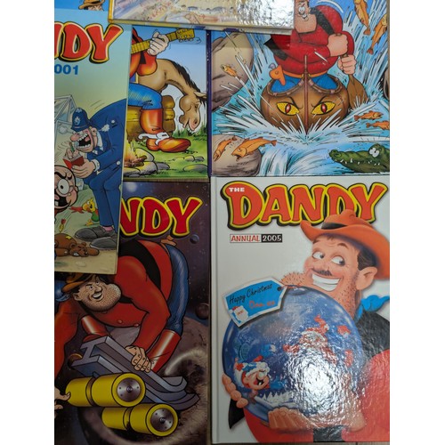 82 - Eleven Dandy Annuals from 2000 to 2011, all individually wrapped [11]