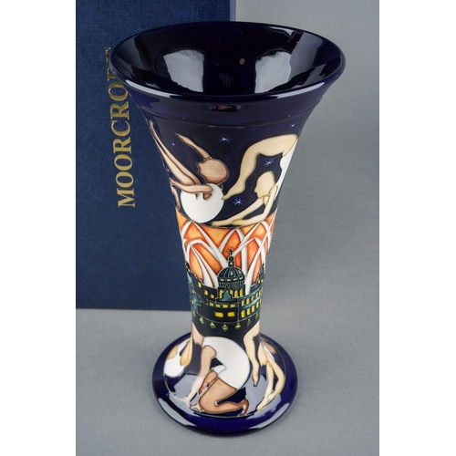 4 - A Moorcroft The Athletes [London Olympics 2012] by Kerry Goodwin, dated 2011, signed with incised an... 