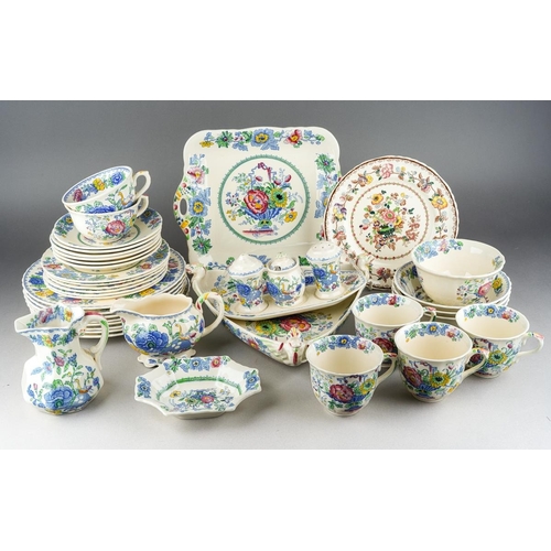 Assorted Mason's Ironstone China mainly Regency and Strathmore patterns ...