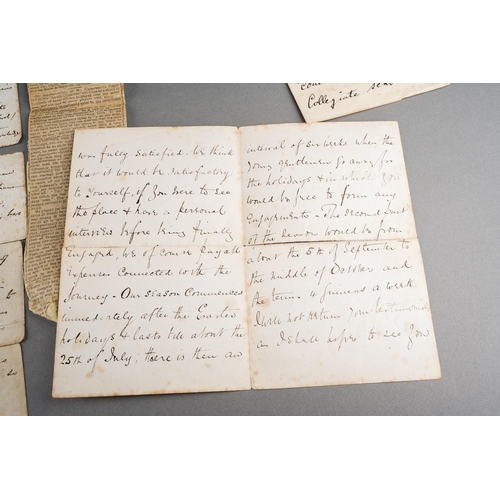 610 - Cricket / Naval Interest: a collection of letters, portrait photographs, an album of early 20th Cent... 