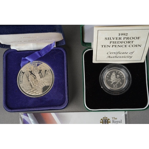 Maria Theresa thaler silver coin in presentation case 1992 silver proof ...