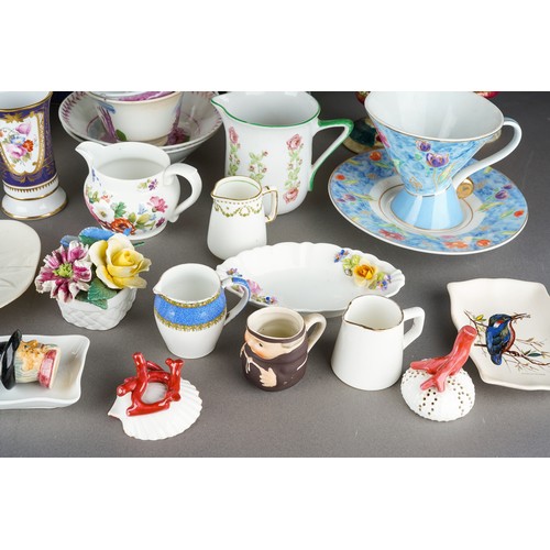 30 - A group of 19th and 20th century ceramics, including two early 19th century Sunderland lustre tea cu... 