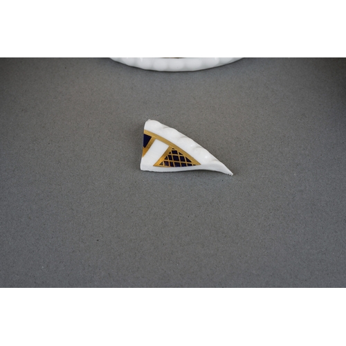 57 - A collection of ceramics to include: an Abbeydale cabinet plate with gilt floral decoration, 29cm di... 