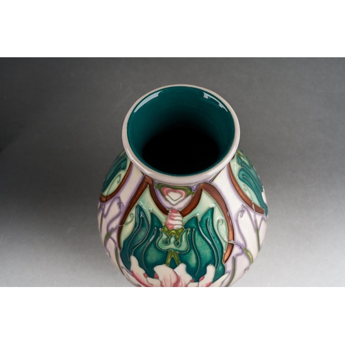 83 - A Moorcroft Blakeney vase, designed by Sarah Brummell, 2002 date cypher, impressed and painted marks... 