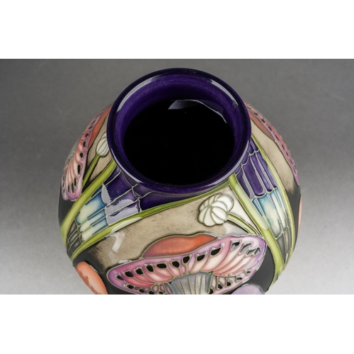 85 - A Moorcroft Twilight Bonnet vase, designed by Vicky Lovatt, 2011 date cypher, printed and painted ma... 
