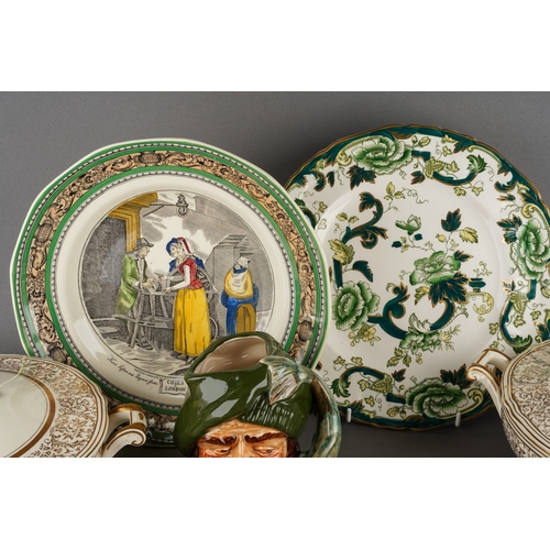 86 - Assorted ceramics including Mason's Mandalay dinner plate, a pair of Grindley Creampetal Berkeley tu... 