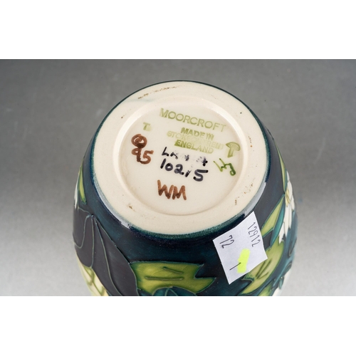 89 - A Moorcroft Lamia vase, designed by Rachel Bishop, 2002 date cypher, printed and painted mark, title... 