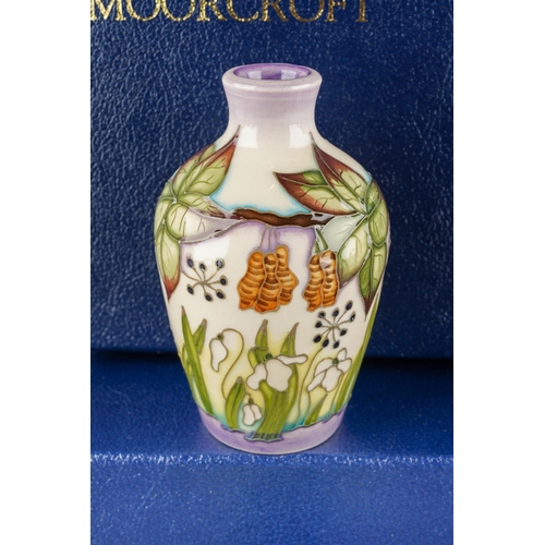 90 - A collection of four Moorcroft posy vases The Four Seasons 