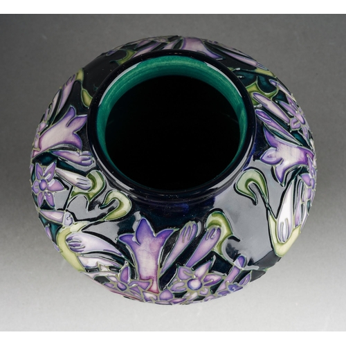 93 - A Moorcroft Isis vase, designed by Emma Bossons, 2004 date cypher, printed and painted marks, approx... 
