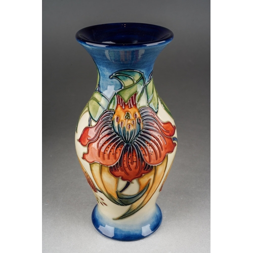 99 - A Moorcroft Anna Lily vase, impressed 2001 date cypher, painted and printed marks, titled and number... 