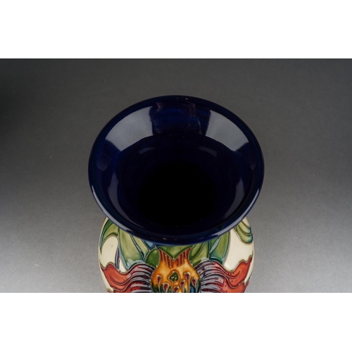 99 - A Moorcroft Anna Lily vase, impressed 2001 date cypher, painted and printed marks, titled and number... 