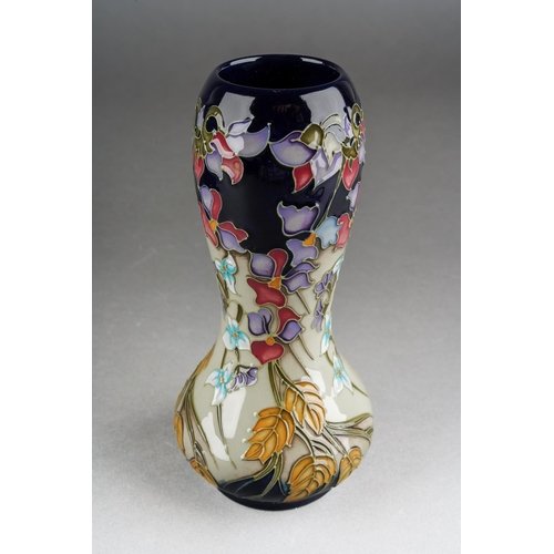 102 - A Moorcroft Fit for a Queen vase, designed by Emma Bossons, released 2010, printed and painted marks... 