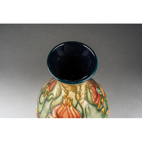 106 - A Moorcroft Prairie Summer, 2003 date code cypher, printed and painted marks, titled verso and numbe... 