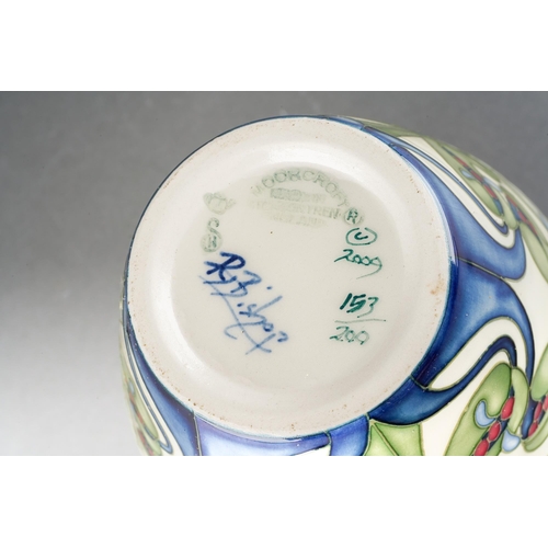 115 - A Moorcroft Castle of Mey vase, designed by Rachel Bishop, limited edition 153/200, 2009 date code c... 