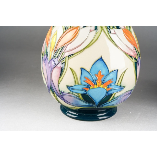118 - A Moorcroft Spring Pearl baluster vase, designed by Philip Gibson, 2005 date code cypher, printed an... 