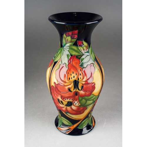 125 - A Moorcroft Amberslade baluster vase, designed by Rachel Bishop, printed and painted number, titled ... 