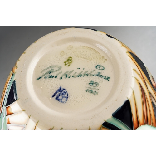 130 - A Moorcroft Hidden Away vase, designed by Paul Hilditch, limited edition 89/100, signed by artist, p... 