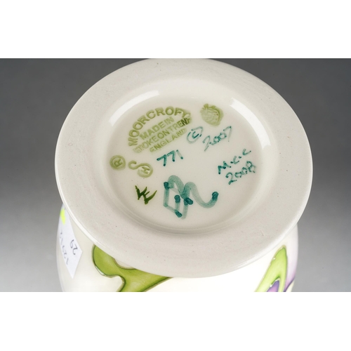 135 - A Moorcroft Collector's Club Demeter vase [the second Soli Fleur vase], designed by Emma Bossons, 20... 