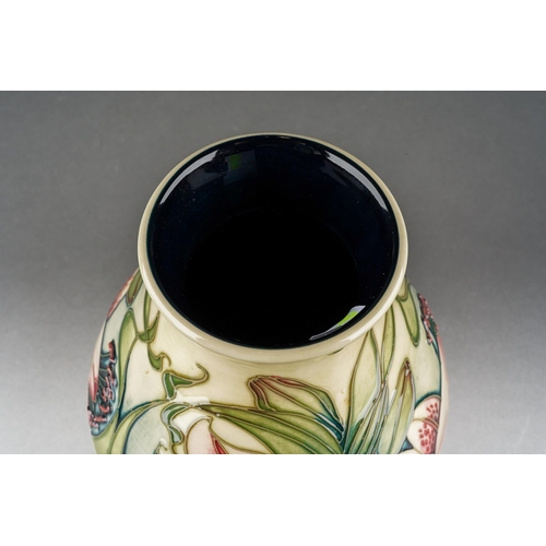 139 - A Moorcroft Lilies of the Field vase designed by Rachel Bishop, titled verso, 7/7, released 2002, pr... 