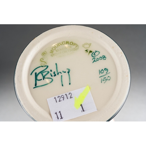 158 - A Moorcroft Burslem Legacy elongated vase designed by Rachel Bishop, limited edition 109/150, 2009 d... 