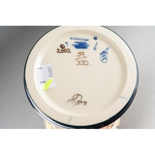 163 - A Moorcroft Wild Highlanders vase designed by Sandra Dance, limited edition 59/350, signed verso, ap... 