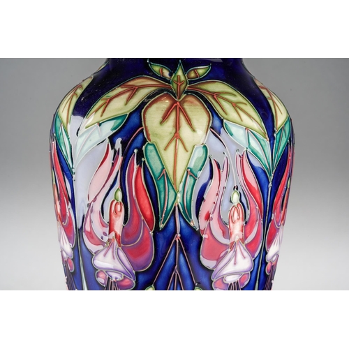 166 - A Moorcroft Marinka Vase designed by Rachel Bishop, limited edition 248/300, dated 2003, approx 36cm... 